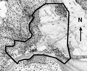 7. Zwischen dem Reyemelt hinauf den Pfarr- und Weingarten bis in den Nuss-Graben (heute „Reuschgraben“).